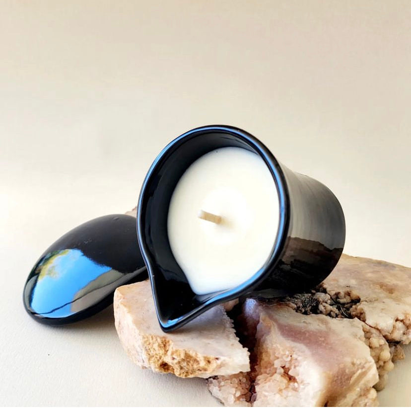 Energising Massage Oil Candle | Natural Body Oil