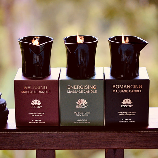 Massage Oil Candles - Trio Pack