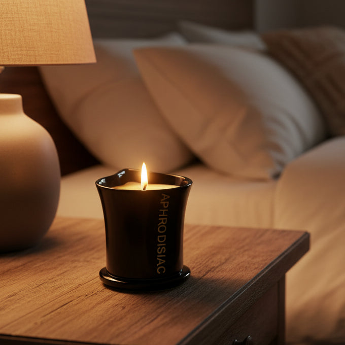 Romancing Massage Oil Candle | Natural Body Oil