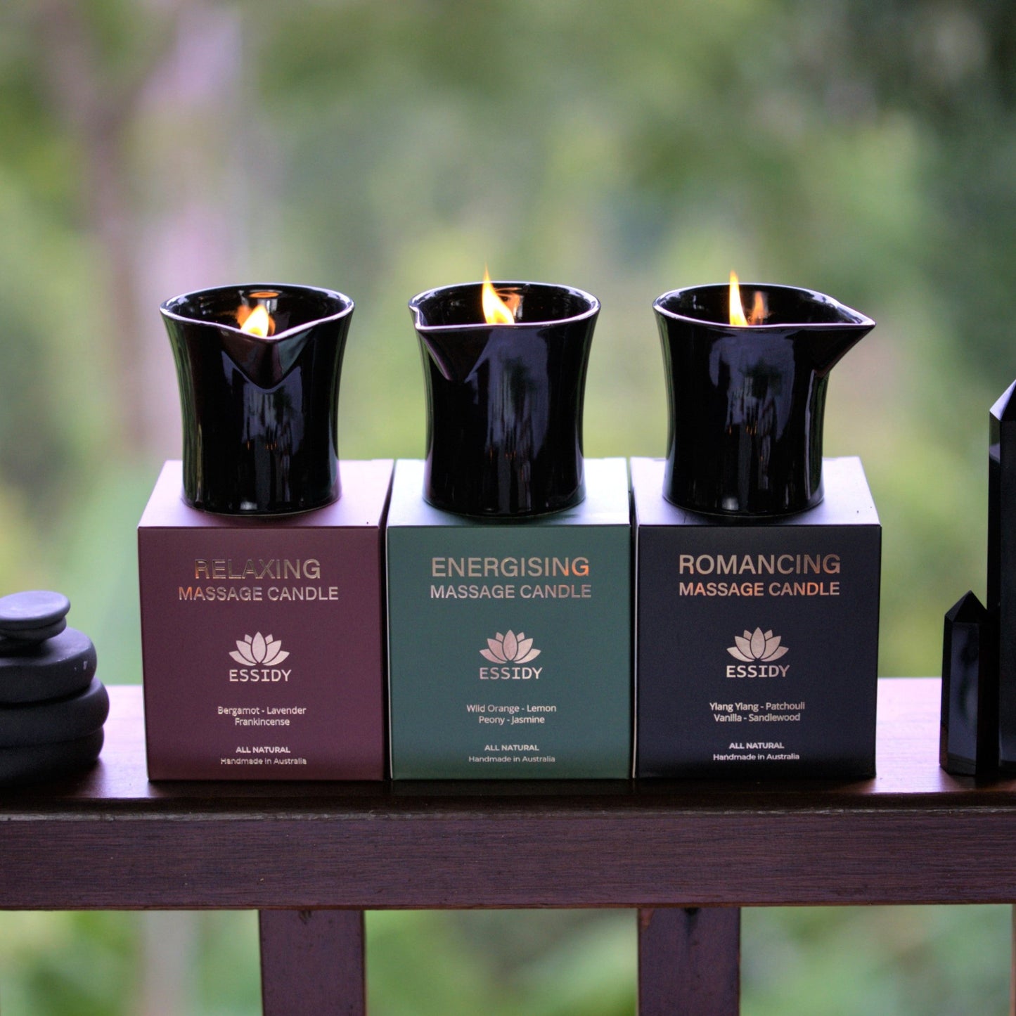 Massage Oil Candles - Trio Pack