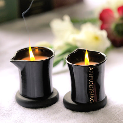 Romancing Massage Oil Candle | Natural Body Oil