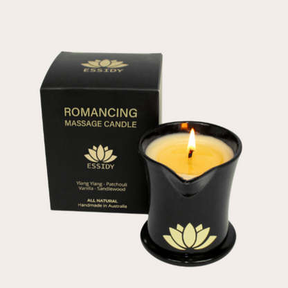 Romancing Massage Oil Candle | Natural Body Oil