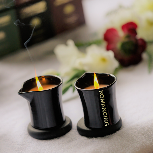 luxury massage candle all-natural 