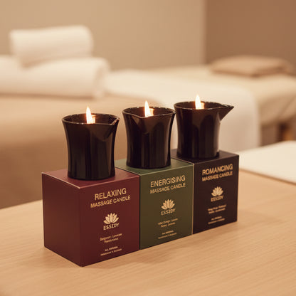 Relaxing Massage Oil Candle | Natural Body Oil