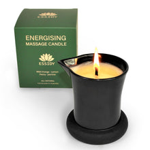 Load image into Gallery viewer, Massage Oil Candle | Energizing Aromatherapy | Enjoy 5-8 Full Body Massage Treatments | All Natural

