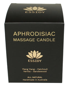 Massage Oil Candle | Aphrodisiac Blend | Enjoy 5-8 Full Body Massage Treatments | All Natural